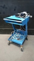 VALLEYLAB UC8009 ESU CART WITH 2 FOOTSWITCHES (MONO, BIPOLAR)