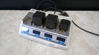 STRYKER SYSTEM 6 BATTERY CHARGER WITH 3 BATTERIES