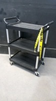 RUBBERMAID ROLLING CART