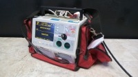 ZOLL M SERIES BIPHASIC DEFIB WITH PACER, ANALYZE, ECG, SPO2, NIBP, CABLES (ECG, SPO2), 2 BATTERIES