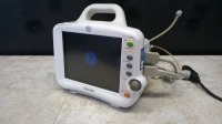 GE DASH 3000 PATIENT MONITOR WITH CABLES (ECG, SPO2, BP)