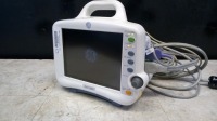 GE DASH 3000 PATIENT MONITOR WITH CABLES (ECG, SPO2, BP)