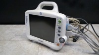 GE DASH 3000 PATIENT MONITOR WITH CABLES (ECG, SPO2, BP)