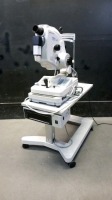 TOPCON TRC-50DX RETINAL CAMERA WITH ROLLING STAND