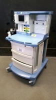 DRAGER FABIUS GS ANESTHESIA MACHINE (VOLUME CONTROL, PRESSURE CONTROL, PRESSURE SUPPORT, MAN SPONT)