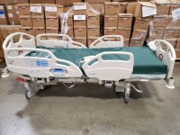 HILL-ROM CAREASSIST HOSPITAL BED W/SCALE,HEAD & FOOTBOARDS located at 902 nicholson road suite 200 Garland, TX 75042