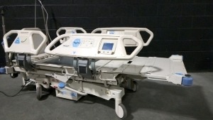 HILL-ROM TOTALCARE P1900 HOSPITAL BED W/SCALE & HEADBOARD