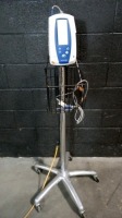 WELCH ALLYN SPOT VITAL SIGNS MONITOR ON ROLLING STAND