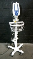 WELCH ALLYN SPOT VITAL SIGNS MONITOR ON ROLLING STAND