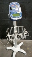 COLIN PRODIGY II 2240 PATIENT MONITOR ON ROLLING STAND