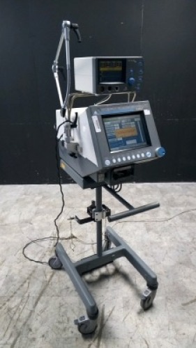 RESPIRONICS ESPRIT VENTILATOR ON ROLLING STAND