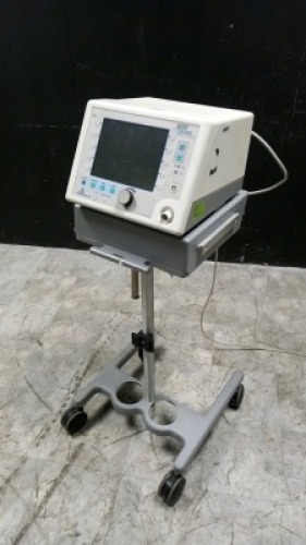 RESPIRONICS BIPAP VISION VENTILATOR ON ROLLING STAND