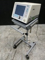 RESPIRONICS BIPAP VISION VENTILATOR ON ROLLING STAND