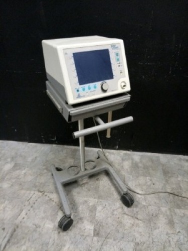 RESPIRONICS BIPAP VISION VENTILATOR ON ROLLING STAND