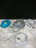 LOT OF FIBER OPTIC LIGHT CABLES