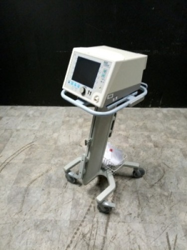 RESPIRONICS BIPAP VISION VENTILATOR ON ROLLING STAND