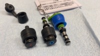 OLYMPUS MH-438 AND MH-443 VALVE SET WITH MH-948 CHANNEL CLEANING ADAPTER