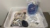 LOT OF ASSORTED MEDIVATORS AND OLYMPUS SCOPE PROCESSING DISPOSABLES