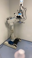 HAAG-STREIT EOS 900 SURGICAL MICROSCOPE WITH ILLUMIN-I, SN 1014