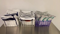 LOT OF COVIDIEN AND 3M ELECTRODES AND ELECTROSURGICAL PADS