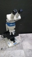 REICHERT-JUNG SERIES 150 LAB MICROSCOPE WITH 3 OBJECTIVES (10/.25, 45/.66, 100/1.25)