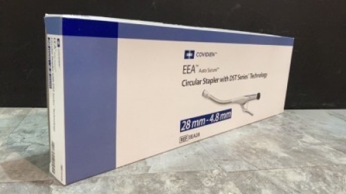 COVIDIEN EEA AUTPO SUTURE CIRCULAR STAPLER WITH DST SERIES TECHNOLOGY 28MM-4.8MM (REF EEA28) EXP 05-31-2024