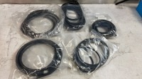 LOT OF AIR HOSES