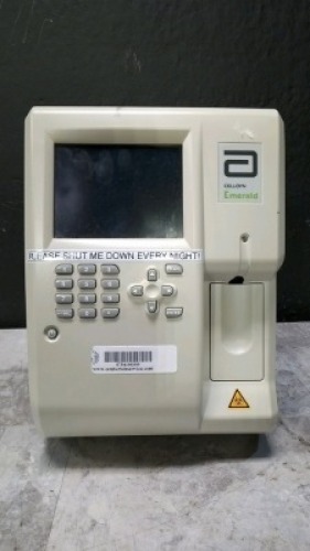 ABBOTT CELL-DYN EMERALD (REV E) HEMATOLOGY ANALYZER