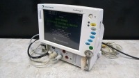 DATEX-OHMEDA CARDIOCAP/5 PATIENT MONITOR WITH CABLES (ECG, SPO2, BP)