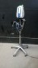 WELCH ALLYN SPOT VITAL SIGNS MONITOR WITH CABLES (SPO2, BP) ON ROLLING STAND