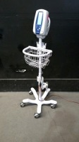 WELCH ALLYN SPOT VITAL SIGNS MONITOR ON ROLLING STAND