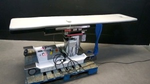 MORGAN MED-DESIGN EXLT FW IMAGING TABLE WITH HAND CONTROL (DOM 01/2009)