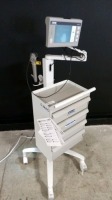 KARL STORZ 8402 ZX LARYNGOSCOPE MONITOR WITH KARL STORZ 11301BNX INTUBATION SCOPE