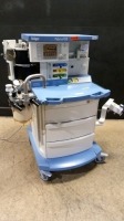 DRAGER FABIUS GS ANESTHESIA MACHINE WITH (3.37A SOFTWARE VERSION, VOLUME CONTROL, PRESSURE CONTROL, PRESSURE SUPPORT, MAN SPONT)