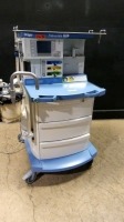 DRAGER FABIUS GS ANESTHESIA MACHINE WITH (3.33A SOFTWARE VERSION, VOLUME CONTROL, PRESSURE CONTROL, MAN SPONT)