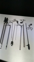 LOT OF KARL STORZ LAPAROSCOPIC INSTRUMENTS