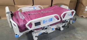 HILL-ROM TOTALCARE P1900 HOSPITAL BED W/HEAD & FOOTBOARD,SCALE