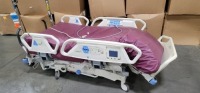 HILL-ROM TOTALCARE P1900 HOSPITAL BED W/SCALE & FOOTBOARD