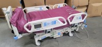 HILL-ROM TOTALCARE P1900 HOSPITAL BED W/SCALE & FOOTBOARD