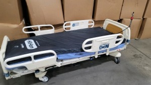 STRYKER SECURE 3002 HOSPITAL BED W/HEAD & FOOTBOARDS