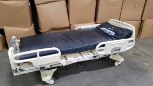 STRYKER SECURE 3000 HOSPITAL BED W/HEAD & FOOTBOARDS