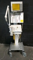 SIEMENS SERVO 300 VENTILATOR ON ROLLING STAND WITH SERVO SCREEN 390