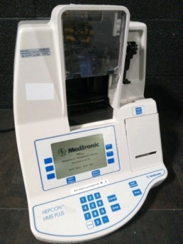 Hms Plus Instrument MEDTRONIC HMS PLUS HEPCON ANALYZER