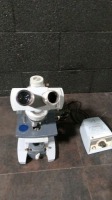 AO SPENCER LAB MICROSCOPE W/EYEPIECE 3 OBJECTIVES (100X,10,04.5X)