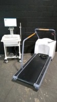 GE CASE STRESS TEST WORKSTATION WITH T2100 TREADMILL