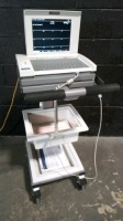 GE MAC 5000 ECG/EKG MACHINE ON CART