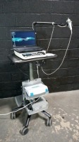 CADWELL SIERRA WAVE EMG UNIT ON ROLLING STAND