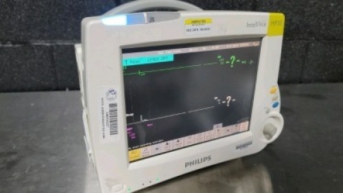 PHILIPS MP30 INTELLIVUE PATIENT MONITOR W/PHILIPS MULTI-PARAMETER MODULE