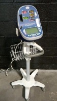 COLIN PRODIGY II 2240 PATIENT MONITOR ON ROLLING STAND