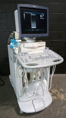 ACUSON SEQUOIA 512 ULTRASOUND MACHINE WITH PROBES (4C1,6L3,15L8W)